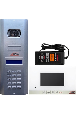 Audio 8 Daire 1198b 4.3 İnç Görüntülü Diafon