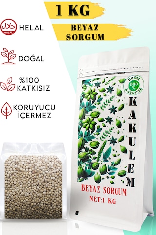 Kakulem Sertifikalı Beyaz Sorgum Dal Darı 1 Kg