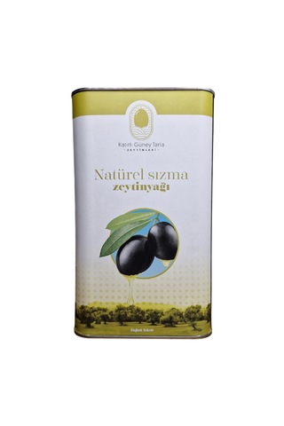 Katırlı Köyü Natürel Sızma Zeytinyağı 1 Litre - Soğuk Sıkım
