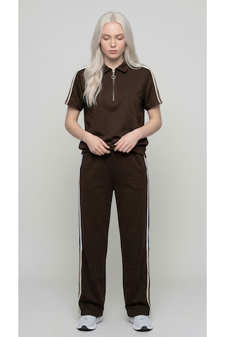 Fonna Fashion Tk-1001 Bayan Takım Kahve