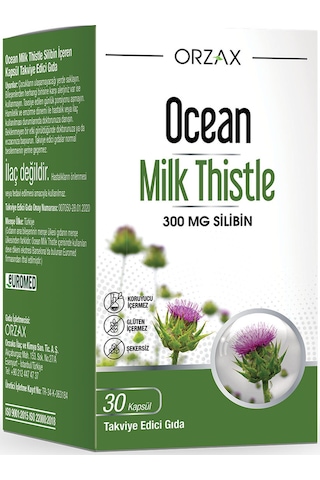 Milk Thistle 30 Tablet 300mg Silbin