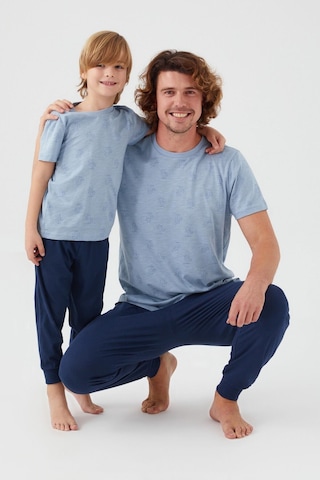 Arnetta 2504 Garson Parrot Erkek Çocuk Kısa Kol Pijama Takım 001