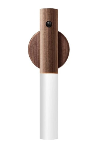 Reedark Dışarıdan Şarj Edilebilir Hareket Sensörlü Led Gece Lambası - Koyu Ahşap, Otomatik Aç-kapat, 4m Algılama, Yatak Odası/merdiven/ Koridor İçin Diğer