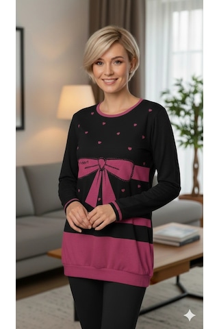Berrak Bayan Pijama Takımı 5220 Fusya