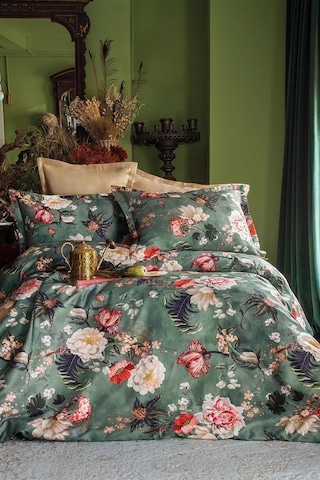 İssimo Japonesque Tencel Nevresim Takımı Çift Kişilik-2124 Çok Renkli