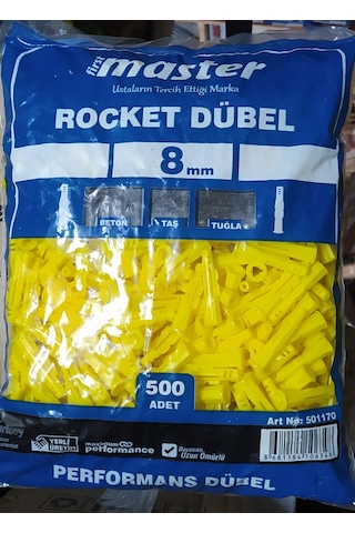 Master Performans Roket Dubel 8 Mm 500 Lü Paket
