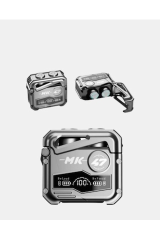 Kablosuz Spor Kulaklık Düşük Gecikmeli Oyun Modu, Powerbank Şarj Kutusu - Diğer