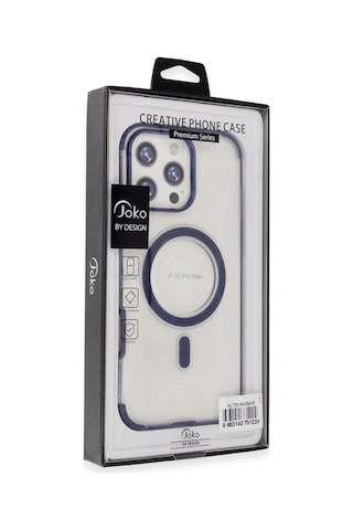 Apple Uyumlu iPhone 14 Pro Max Hilton Magsafe Kapak Siyah