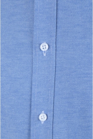 Cengiz İnler Standart Yaka Dokulu Cepsiz Slim Fit Erkek Gömlek 001