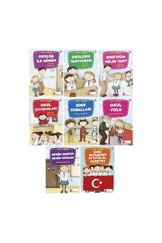 1.sınıf Okuma Alışkanlığı Kazandıran 8 Li Okuma Seti