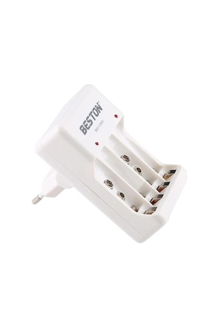 Beston BST-802 AA/AAA/9V Çoklu Kalem Pil Şarj Cihazı