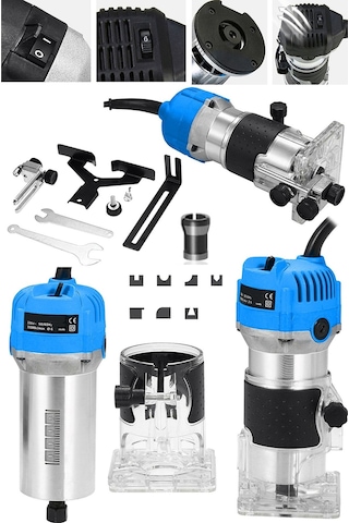 Deko Turkey MF90F Premium Devirli Formika Freze Makinesi 6m 900W