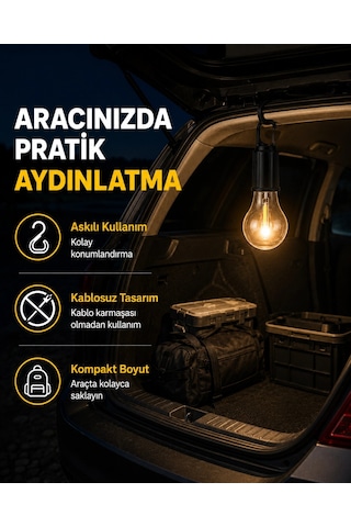 Çok Yönlü Asma Kancalı Kamp Işığı 29234032