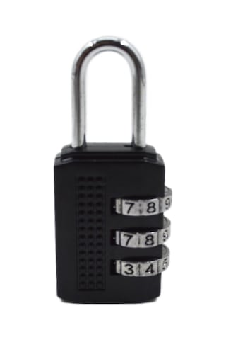 Bay-tec Şifreli Asma Kilit 25 Mm Siyah Mk-2374