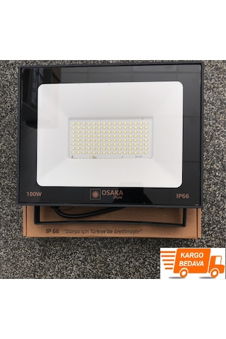 Osaka 100w Smd Alüminyum Döküm Kasa Led Projektör Beyaz