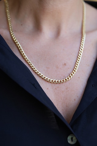 14 Ayar Altın 4 Mm Gurmet Kolye Zkm033