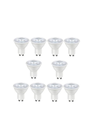 Noas 7 Watt Mercekli Gu10 Led Ampul Beyaz 10 Adet