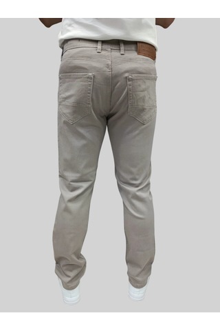 Erkek Enjoy Regular Fit Ligralı Taş Kot Pantolon Taş