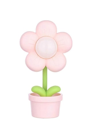 Film Çiçek Gece Lambası Pil İle Çalışır, Başucu Lambası Aya Çok Renkli