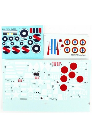 Mistercraft D262 1/72 F-6f-5 Cehennem Kedisi Savaş Uçağı Plastik Model Kiti