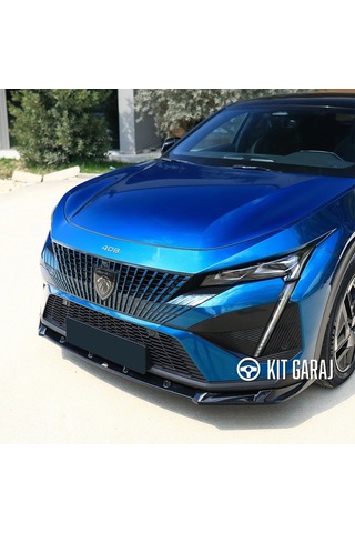 Peugeot 408 Parlak Siyah Body Kit Plastik Boyalı