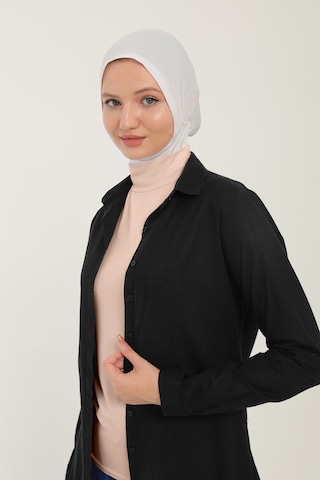 Sonbaharmoda Kadın Uzun Kollu Yarım Balıkçı Yakalı Penye Likralı Body - Bej Bej