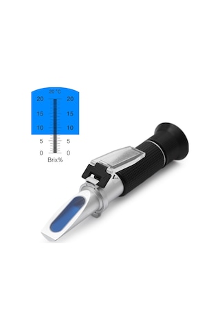 ATC BX20 Refraktometre 0-20 Brix Şekerli Çözeltiler
