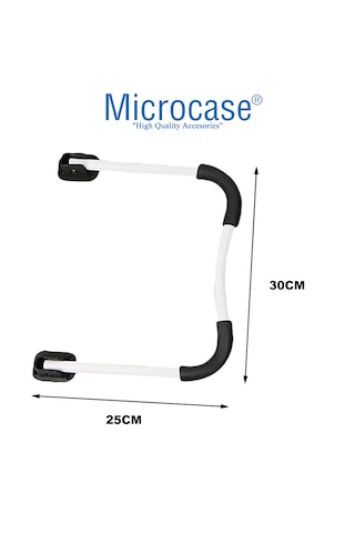 Microcase  AL4515 Katlanabilir Kaymaz Çalışma Masası Yatak Sehpası Ayağı 2'li