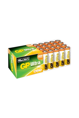 GP Batteries G-TECH Ultra LR6 - AA Boy 1.5V Alkalin Kalem Pil 40'lı Kutu