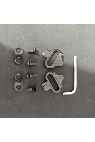 Geeroyoo Yol Ve Dağ Bisikletleri İçin Evrensel Spd Kilitli Ayaklık Plakası - Güçlü, Hafif Ve Kolay Kurulum Siyah Vida Ve Y垫片 Çok Renkli