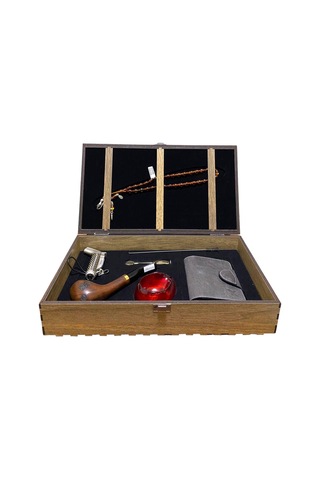 Pipsan Pipo Ahlat Ağacı Balsa Filitreli Çakmaklı Cüzdanlı Tesbihli Set 605728-509162