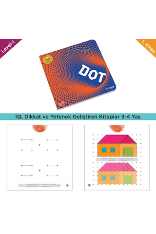 3-4 Yaş / Iq. Dikkati Güçlendirme Seti Anasınıfı