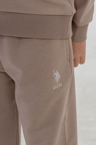 U.S. Polo Assn. Kız Çocuk Baskılı Sarı Uzun Kol Eşofman Takımı Us2718-c-v3 Us2718-c-v3