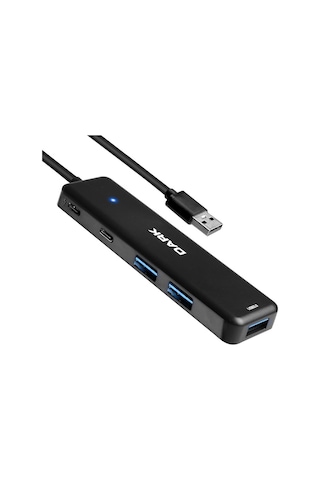 Dark Dk-ac-usb347 Connect Master X5c Usb3.2gen 1 Type-a To 3 Port Usb-a&1 Port Type-c 2.0-1x Type-c