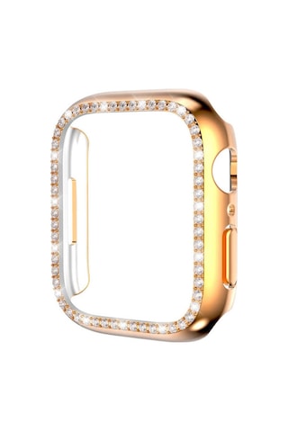 Apple Uyumlu  Watch 7 45 Mm Zoreapple Gard 05 Sert Pc Koruyucu 540125215 Gold