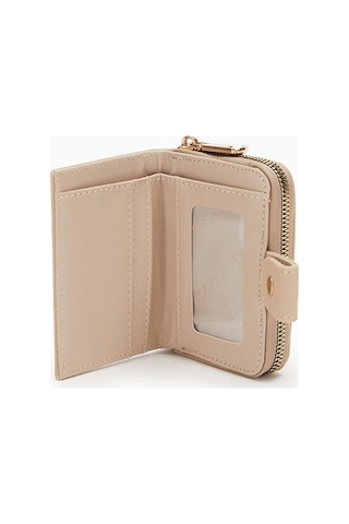 Levidor Fermuarlı Kadın Cüzdan - Vizon Vizon