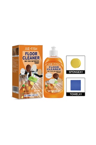 Symbee Jue-fish Ev Çeramik Zemin Temizleyici: Kokmuş Leke Ve Kirlik Temizleyici, Parlatıcı, 100ml Seti Diğer