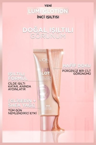 L'Oréal Paris Glotion All-In-One Doğal Işıltı Kapatıcı 904 Deep Glow