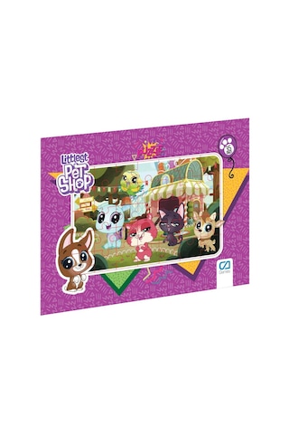 LITTLEST PET SHOP FRAME PUZZLE 35 PARÇA 2'Lİ PUZZLE SETİ