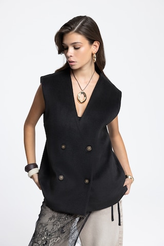 Mai Collection Mai Studios Co. Notte Siyah Salaş Hırka Siyah