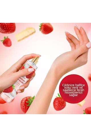Bodycology Strawberry Cheesecake Fragrance Çilekli Kadın Vücut Spreyi