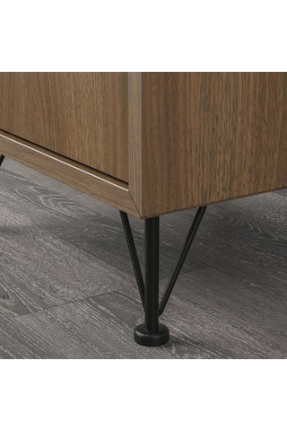 Ikea Eket 4'lü Mobilya Ayağı 10 X 3 Cm Siyah