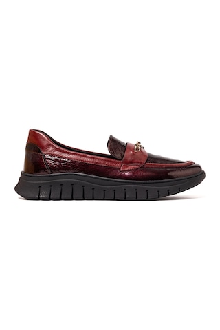 Sneaker Günlük Kadın Mar-25y-192-208 John May Koyu Bordo Bordo