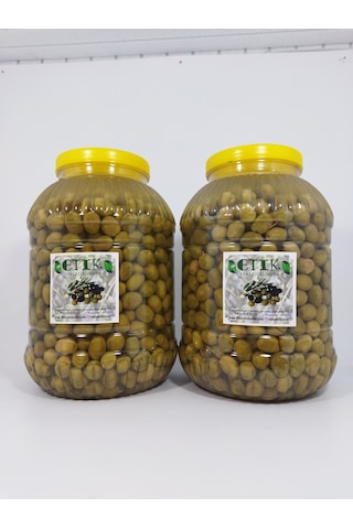 Etik Yerli Ürünler İzmir Çili Cinsi Kırma Tatlanmış Zeytin 2 x 5 KG