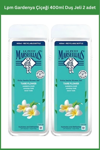 Lpm Gardenya Çiçeği 400ml Duş Jeli 2 Adet Adaçayı