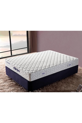 Niron Soft Pocket Tek Kişilik Lüks Full Ortopedik Paket Yaylı Yumuşak Yatak 90x190 Cm 1 Adet