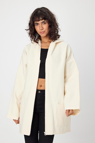 Alexandergardı Kapüşonlu Fermuarlı Oversize Ceket Unx-0074 001
