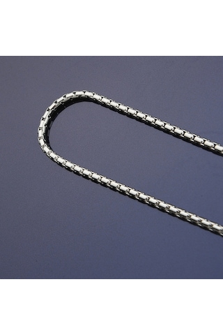 Erkek Çelik Zincir Kolye Takı Aksesuar K24 T5 (459265229) Çelik