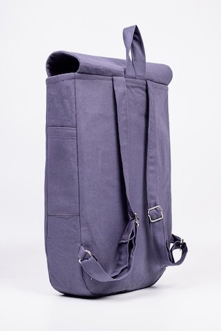Fabric Craft Bag Sırt Çantası Pamuklu Nakışlı Figür Desen Mor