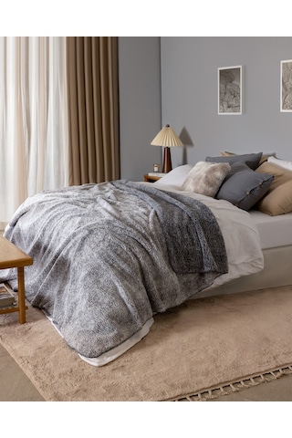 Nord Tek Kişilik Sherpa Battaniye - Gri Bat0000000088